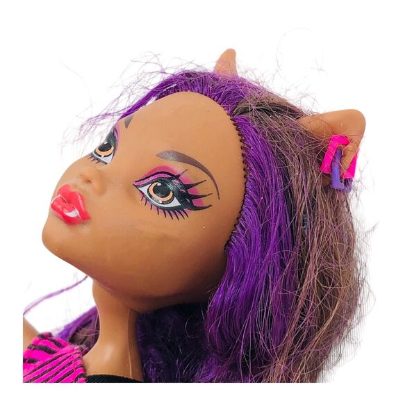 Monster High 11" Doll CLAWDEEN WOLF WEREWOLF GLOOM BEACH SWIMSUIT missing arms - Picture 3 of 10